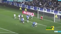 فيديو: كوبو يصنع هدفين “بالكربون” في فوز اليابان على الأرجنتين