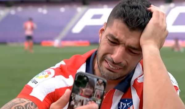 أتلتيكو مدريد بطلا للدوري الإسباني وسواريز يبكي بحرقة
