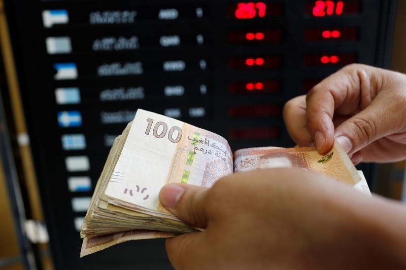 استقرار سعر صرف الدرهم أمام الأورو وارتفاعه مقابل الدولار الأمريكي