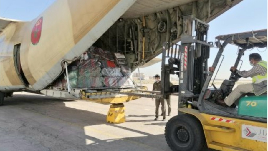 الأردن .. تواصل الجسر الجوي المغربي لنقل المساعدات الإنسانية العاجلة الموجهة بتعليمات ملكية لفائدة الشعب الفلسطيني