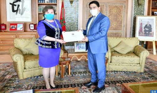 عدد من السفراء الجدد يقدمون نسخا من أوراق اعتمادهم بوريطة