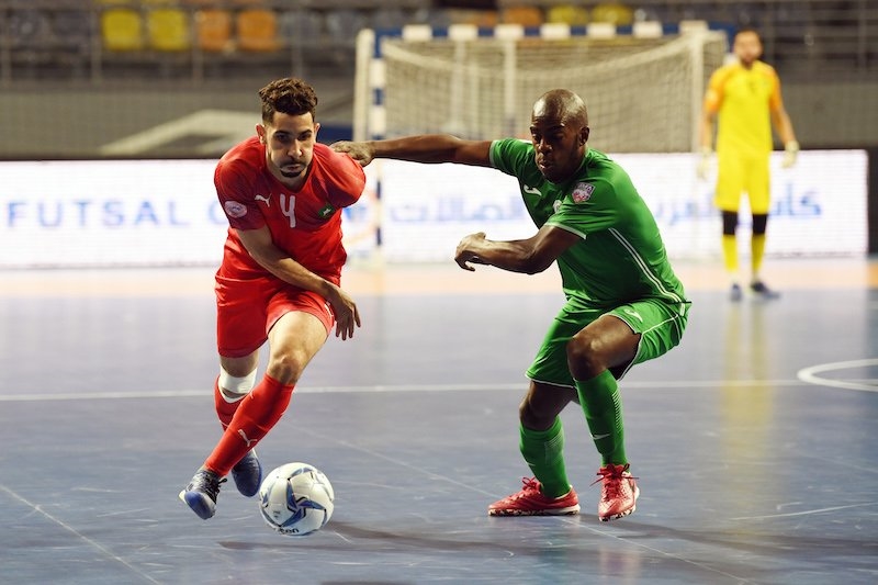 كأس العرب لكرة القدم داخل القاعة بمصر.. منتخب المغرب يفوز على البحرين 6-0 ويتأهل لنهائي البطولة