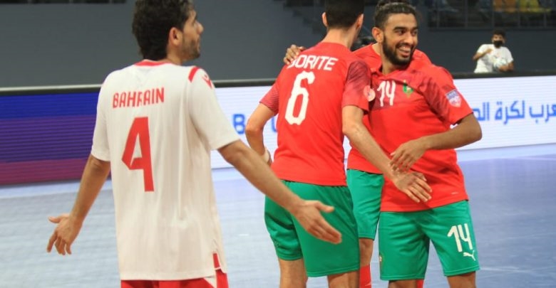 منتخب الفوتسال يهزم البحرين بسداسية ويضرب موعدا مع مصر في نهائي كأس العرب