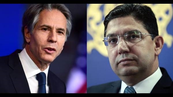 وزير الخارجية الأمريكي ونظيره المغربي يبحثان ملفي ليبيا و”الساحل الإفريقي”