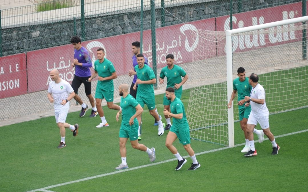 الأسود يستعدون لمباراتي غانا وبوركينافاسو