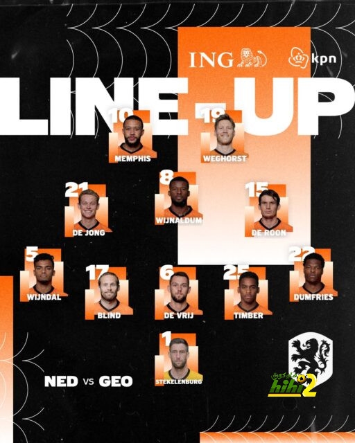 التشكيل الرسمي لهولندا أمام جورجيا وديًا..