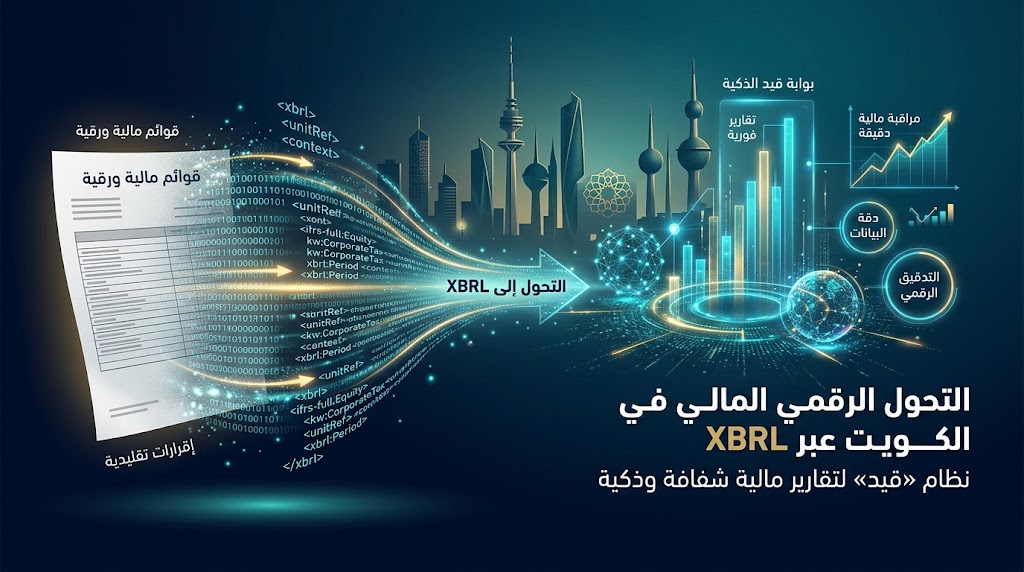 نظام XBRL في الكويت: دليلك الشامل للاستعداد لبوابة «قيد» قبل 2027